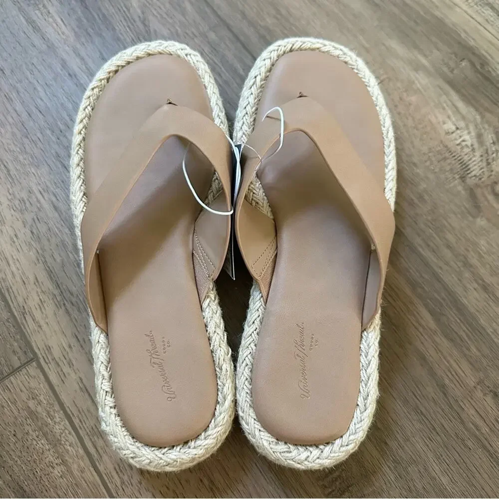 NWT!! Universal Thread Women's Ginger Espadrille Sandals, Size 7